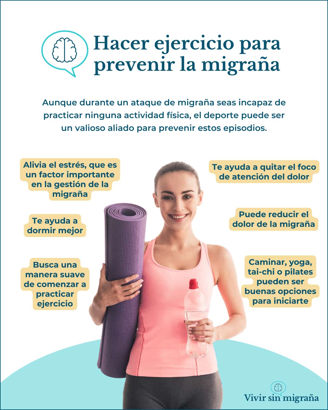 Ejercicio y migraña
